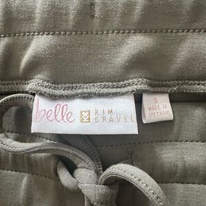 Belle by Kim Gravel Olive Pants